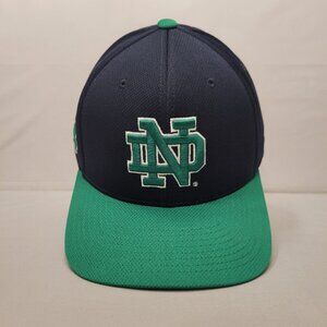 Notre Dame Fighting Irish Green/black Hat Flex Cap Top of the World Once size